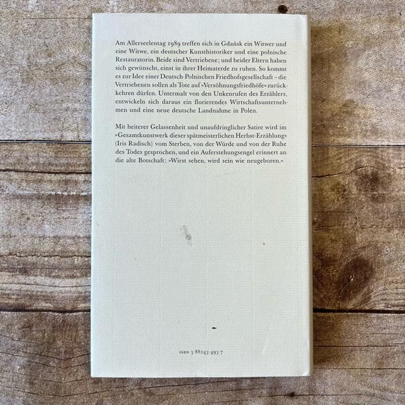 Günter Grass Unkenrufe Eine Erzählung Hardcover Book - Picture 2 of 4